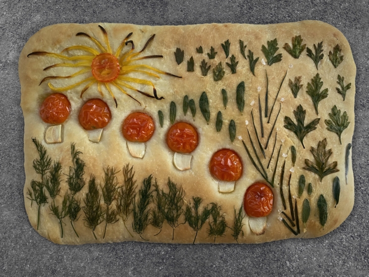 Denise Lara Margules, bread paintings
