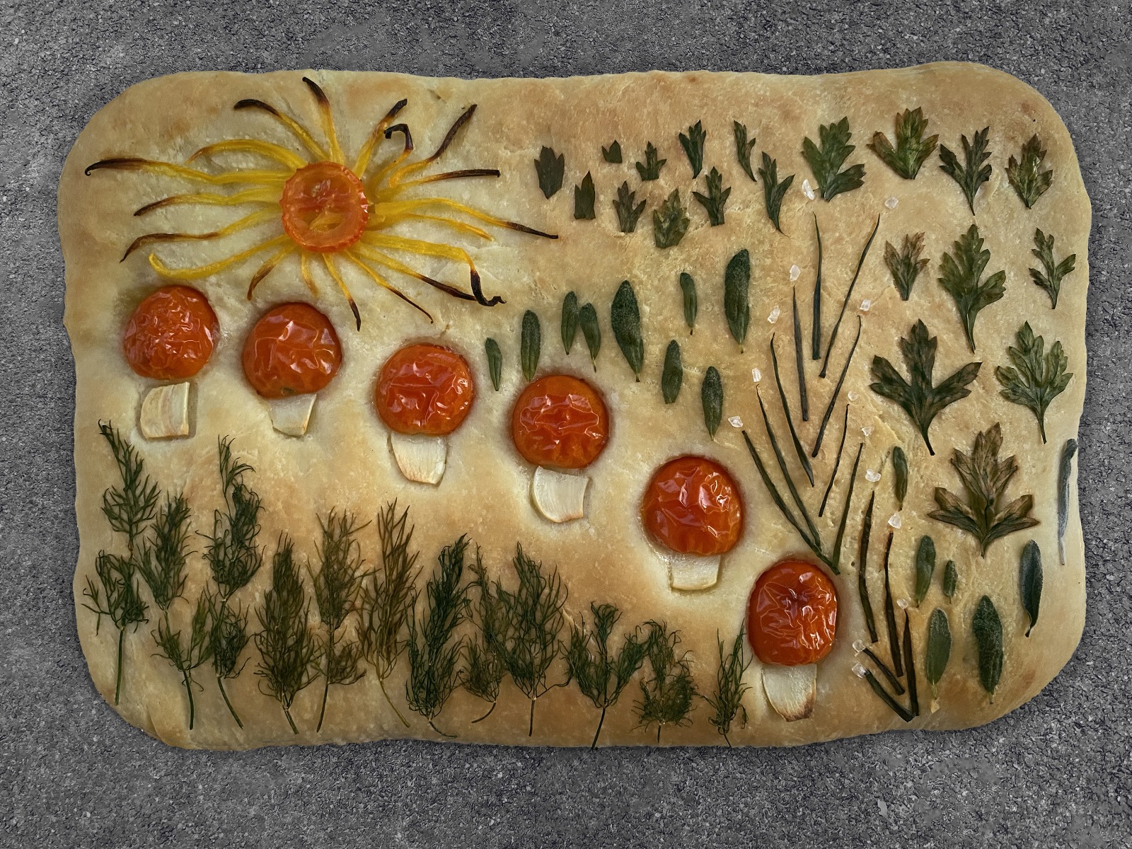 Denise Lara Margules, bread paintings